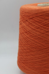 8613 пряжа хлопок 100%, оранжевый , 1600м Manifatura Sessia Papiro- фото2