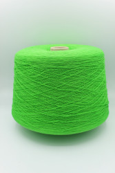 8637 пряжа хлопок 100% зеленый Verde , 1600м Prisma ricerche Papiro- фото