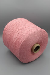 9830 Iafil Puro 100% хлопок Итальянская бобинная пряжа для вязания, персиково-розовый, 3333м/100гр- фото3