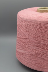 9830 Iafil Puro 100% хлопок Итальянская бобинная пряжа для вязания, персиково-розовый, 3333м/100гр- фото2