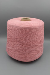9830 Iafil Puro 100% хлопок Итальянская бобинная пряжа для вязания, персиково-розовый, 3333м/100гр- фото