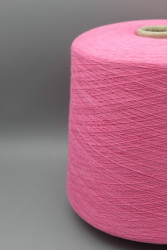 9828 Iafil Pima 100% хлопок Итальянская бобинная пряжа для вязания, розовая гортензия, 2500м/100гр- фото2