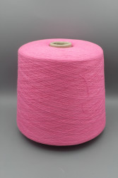 9828 Iafil Pima 100% хлопок Итальянская бобинная пряжа для вязания, розовая гортензия, 2500м/100гр- фото