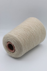30041 Итальянская бобинная пряжа кардный кашемир 100% 1350м светло-бежевый Loro Piana Cashmere- фото3