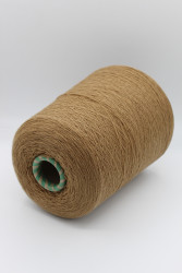 30016 Итальянская бобинная пряжа кардный кашемир 100% 1400м кэмел Filatura Papi Fabio Giada- фото3