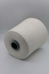 30043 Итальянская бобинная пряжа кардный кашемир 100% 2300м белый Cariaggi Duequarantasei- фото3