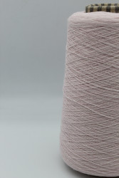 30045 Итальянская бобинная пряжа кардный кашемир 100% 1400м бледно-розовый Cariaggi Cashmere- фото2
