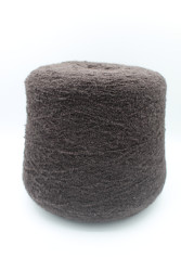 30062 Итальянская бобинная пряжа Pool Trend SRL Babyb4 80% бэби альпака, 20% PA, 400м, коричневый- фото