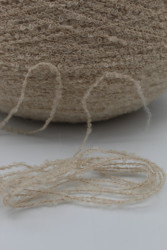 30069 Итальянская бобинная пряжа Pool Trend SRL Babyb4 80% бэби альпака, 20% PA, 400м, светло-бежевый- фото4