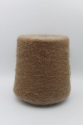 30101 Итальянская бобинная пряжа Mister Joe Wimbledon 46% супер кидмохер,4% меринос, 50% PA, верблюжий, 1000м- фото