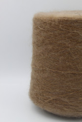 30101 Итальянская бобинная пряжа Mister Joe Wimbledon 46% супер кидмохер,4% меринос, 50% PA, верблюжий, 1000м- фото2