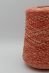 30109 Итальянская бобинная пряжа шелк 30% кашемир 70% 2800м персиковый Cariaggi Jaipur Missoni- фото2