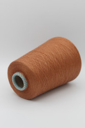 30115 Итальянская бобинная пряжа шелк 30% кашемир 70% 2800м медь Cariaggi Jaipur- фото