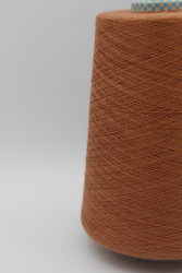 30115 Итальянская бобинная пряжа шелк 30% кашемир 70% 2800м медь Cariaggi Jaipur- фото2