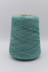 30108 Итальянская бобинная пряжа шелк 30% кашемир 70% 2800м бирюзовый Cariaggi Jaipur Missoni- фото