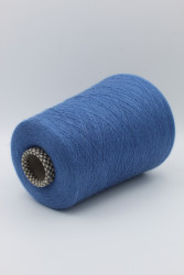 30118 Итальянская бобинная пряжа шелк 30% кашемир 70% 2800м тёмно-синий джинс Cariaggi Jaipur- фото3