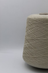 30144 Итальянская бобинная пряжа шелк 10% кашемир 90% 3000м бежевый Missoni Fullonica- фото2