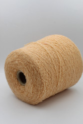 30149 Итальянская бобинная пряжа Pool Trend SRL Babyb4 80% бэби альпака, 20% PA, 400м, абрикос- фото3