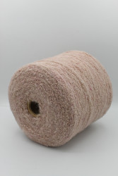 30150 Итальянская бобинная пряжа Pool Trend SRL Babyb4 80% бэби альпака, 20% PA, 400м, пыльно-розовый- фото3