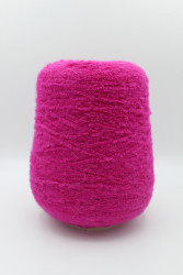 30146 Итальянская бобинная пряжа Pool Trend SRL Babyb4 80% бэби альпака, 20% PA, 400м, фуксия- фото