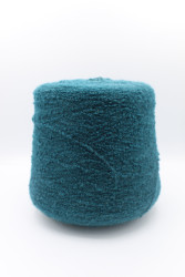 30153 Итальянская бобинная пряжа Pool Trend SRL Babyb4 80% бэби альпака, 20% PA, 400м, петроль- фото