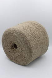 30156 Итальянская бобинная пряжа Pool Trend SRL Babyb4 80% бэби альпака, 20% PA, 400м, зеленовато-бежевый- фото2