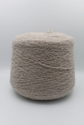 30155 Итальянская бобинная пряжа Pool Trend SRL Babyb4 80% бэби альпака, 20% PA, 400м, бежевый тауп- фото