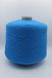30167 Итальянская бобинная пряжа суперфайн меринос 50%, шёлк 30%, кашемир 20%, 1000м голубой Sessia Imperial- фото