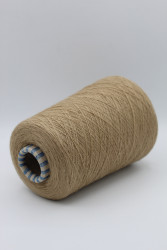 30178 Итальянская бобинная пряжа для вязания меринос 100%, бежевый,  1500м, Zegna Baruffa Cashwool- фото3