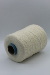 30185 Итальянская бобинная пряжа для вязания меринос 100%, белый молочный,  1500м, Igea Aquila- фото3