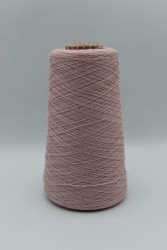 30186 Итальянская бобинная пряжа для вязания меринос 100%, розовый,  1500м, Amico Soft- фото