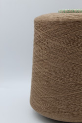 30209 Итальянская бобинная пряжа для вязания меринос 100%, ,  кэмел, Tollegno-Harmony- фото2