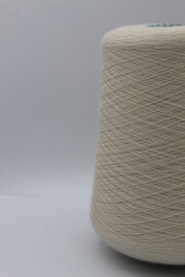 30223 Итальянская бобинная пряжа для вязания меринос 100%, светло-бежевый,  3000м, Cariaggi Antilope- фото2