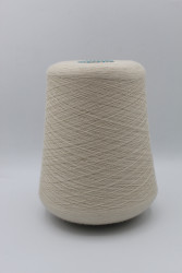 30223 Итальянская бобинная пряжа для вязания меринос 100%, светло-бежевый,  3000м, Cariaggi Antilope- фото