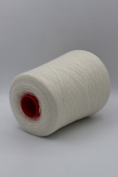 30211 Итальянская бобинная пряжа для вязания меринос 100%, белый,  2400м, Botto Jiuzeppe Slowool Light- фото3