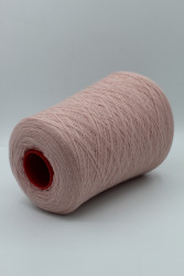 30205 Итальянская бобинная пряжа для вязания меринос 100%, пыльная роза,  1500м, Botto Jiuzeppe Slowool Light- фото3