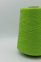 30215 Итальянская бобинная пряжа для вязания меринос 100%, гсалатовый / весенняя листва,  3000м, Cariaggi Antilope- фото2