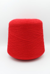 30210 Итальянская бобинная пряжа для вязания меринос 100%, ,  красный, Tollegno-Harmony- фото