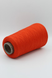 30227 Итальянская бобинная пряжа для вязания меринос 100%, грейпфрут,  3000м, Cariaggi Antilope- фото3