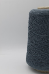 30220 Итальянская бобинная пряжа для вязания меринос 100%, деним,  3000м, Cariaggi Antilope- фото2