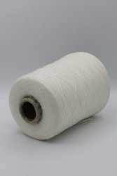 30213 Итальянская бобинная пряжа для вязания меринос 100%, белый,  2400м, Sudwollegroup Victoria- фото3