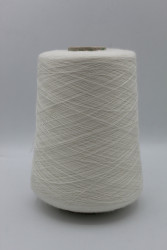 30213 Итальянская бобинная пряжа для вязания меринос 100%, белый,  2400м, Sudwollegroup Victoria- фото