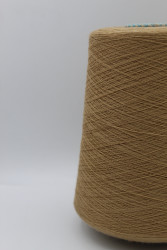 30225 Итальянская бобинная пряжа для вязания меринос 100%, кэмел,  3000м, Cariaggi Antilope- фото2