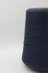 30221 Итальянская бобинная пряжа для вязания меринос 100%, петроль,  3000м, Cariaggi Antilope- фото2