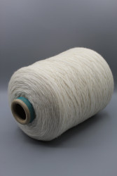 30238 Итальянская бобинная пряжа меринос 100% белый 350м Manifatura Sessia Mistral- фото3