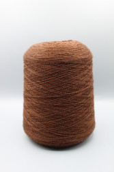 30239 Итальянская бобинная пряжа меринос 100% шоколад 750м Prisma Riserche Twin- фото