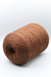 30239 Итальянская бобинная пряжа меринос 100% шоколад 750м Prisma Riserche Twin- фото3