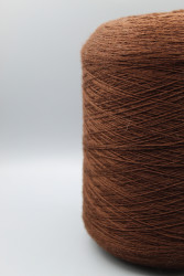 30239 Итальянская бобинная пряжа меринос 100% шоколад 750м Prisma Riserche Twin- фото2