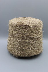 30242 Итальянская бобинная пряжа для вязания Luigi Boldrini  Malfile 40% хлопок, 18% шёлк, 42% вискоза, золото 200м/100гр- фото