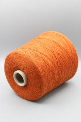 Итальянская бобинная пряжа Monticolore Bonwool меринос 15% хлопок 85% , медь 1700м/100гр- фото3